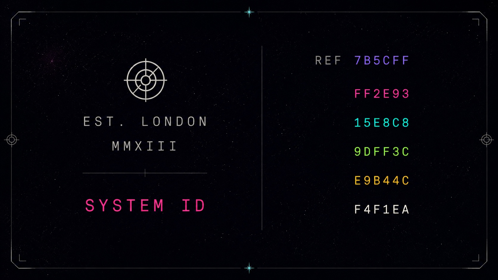 ALI LOVE brand board — System ID